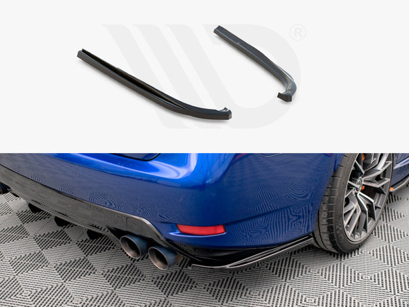 Maxton Design Rear Side Splitters Lexus Gs F Mk4 Facelift